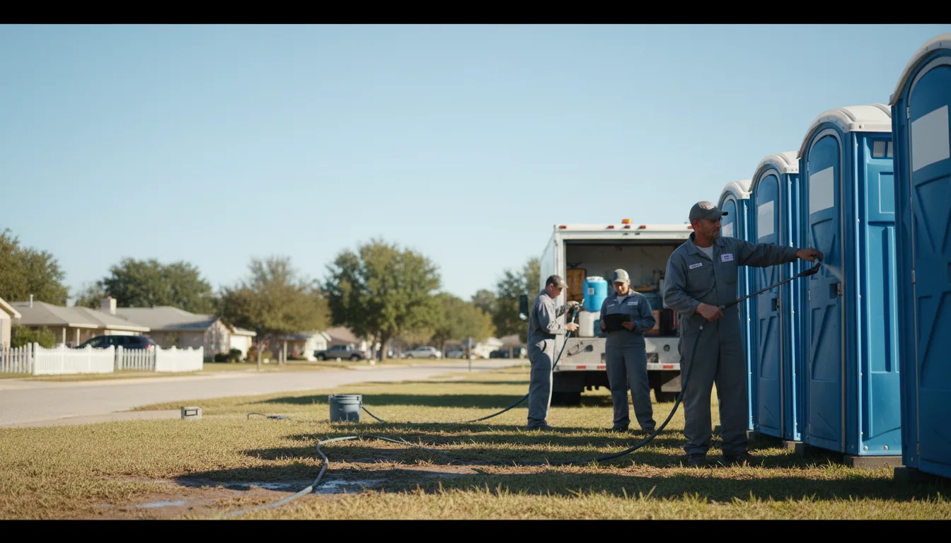 Long-Term Portable Toilet Rental in Ball Ground, GA near me